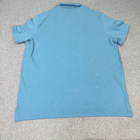 Polo Ralph Lauren Men's XXL Classic Fit Shirt Collared Pony Blue NWT - Picture 4 of 4